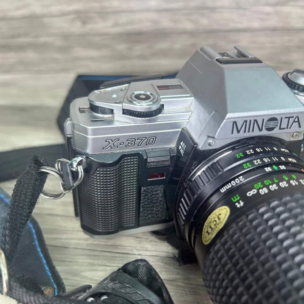 Minolta‎ X-370 SLR Film Camera with Lens Untested Parts Only